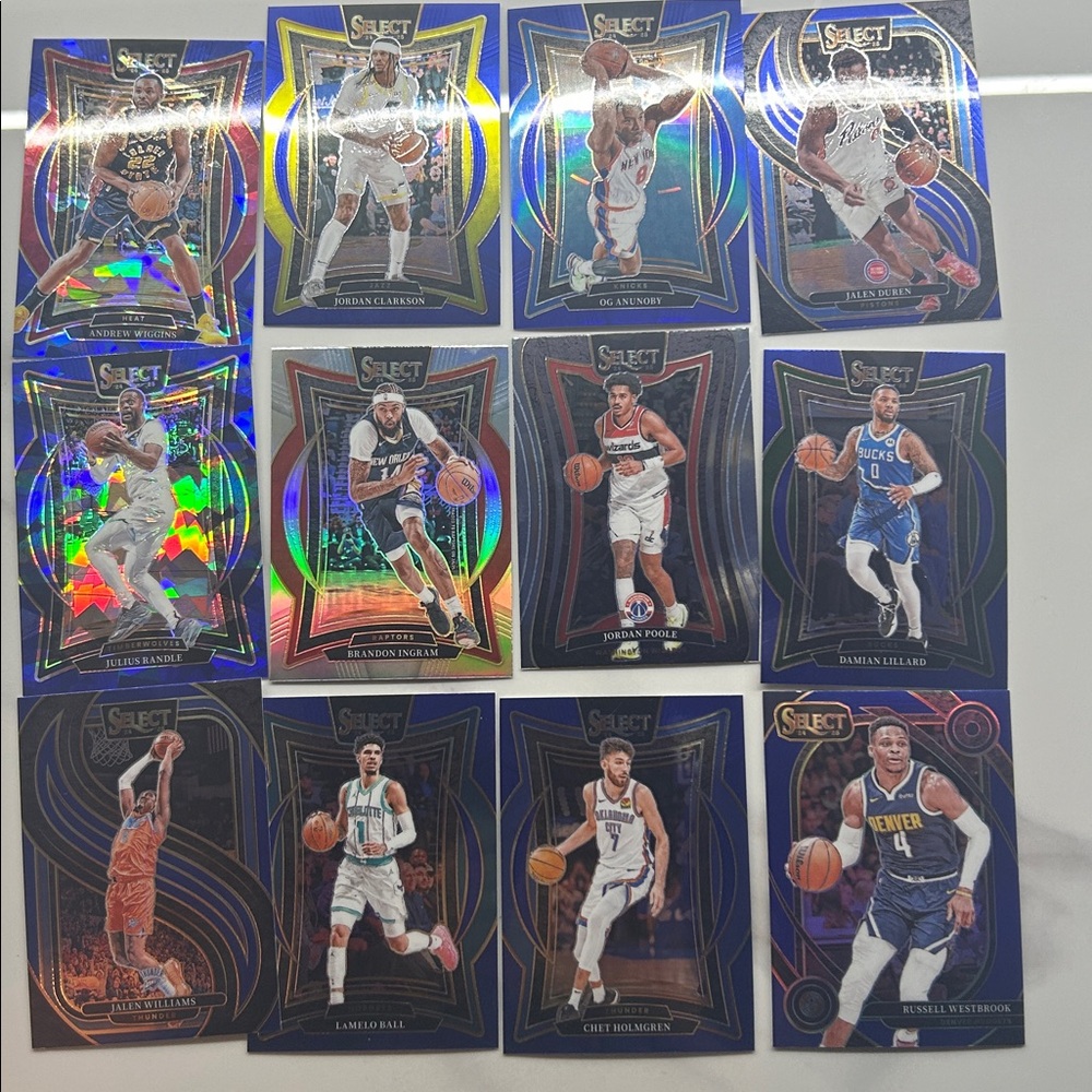 Basketball Trading Card Set - CRACKED ICE/PARALLEL/BASES